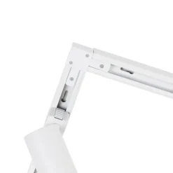 Modern 1-fase railsysteem met 15 spots wit - Iconic Jeana