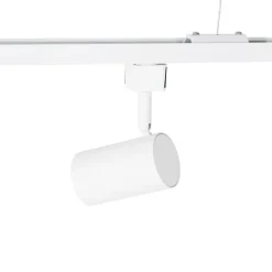 Modern hangend railsysteem met 5 spots wit 1-fase- Iconic Jeana