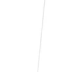 Modern hangend railsysteem met 5 spots wit 1-fase- Iconic Jeana