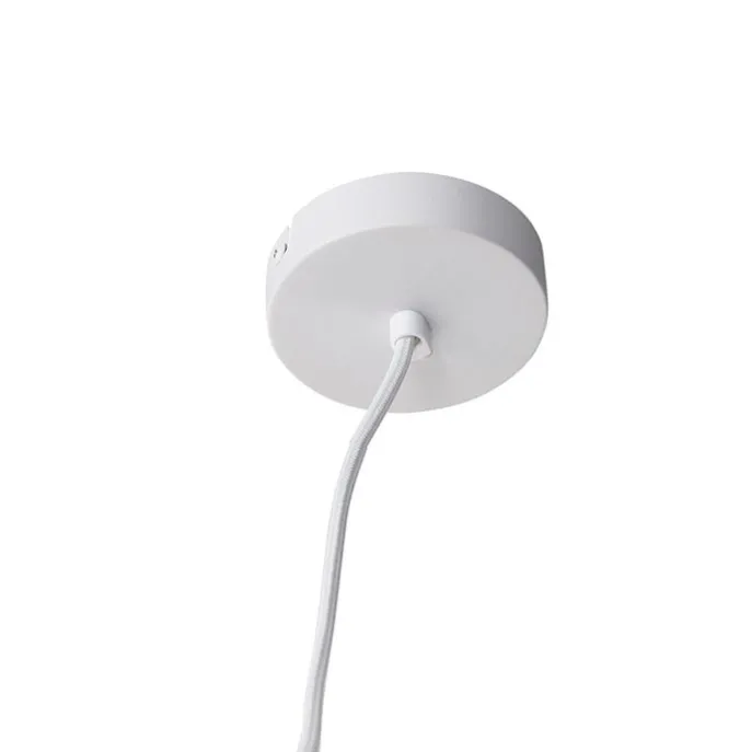 Modern hangend railsysteem met 5 spots wit 1-fase- Iconic Jeana