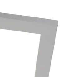 Modern LED paneel staal 80 cm incl. LED - Liv