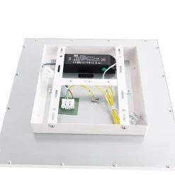 Modern LED paneel wit 40 cm incl. LED 4-staps dimbaar - Liv