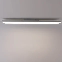 Modern LED paneel wit 100 cm incl. LED dim to warm - Ayse