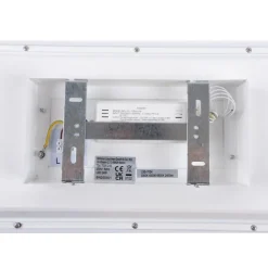 Modern LED paneel wit 100 cm incl. LED dim to warm RGB - Gees