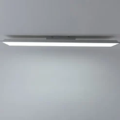 Modern LED paneel wit 100 cm incl. LED dim to warm RGB - Gees