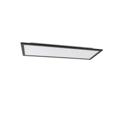 Modern LED paneel zwart 80 cm incl. LED - Liv