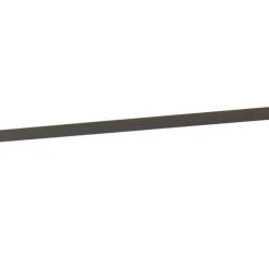 Modern LED paneel zwart 80 cm incl. LED - Liv