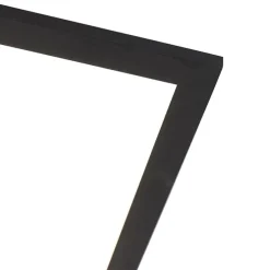 Modern LED paneel zwart 80 cm incl. LED - Liv