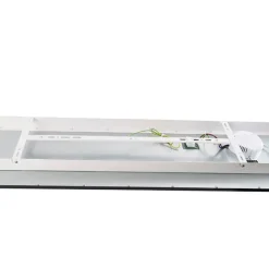 Modern LED paneel zwart 120 cm incl. LED dim to warm - Liv