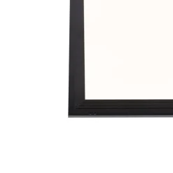 Modern LED paneel zwart 100 cm incl. LED dim to warm - Armstrong
