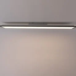 Modern LED paneel zwart 100 cm incl. LED dim to warm - Armstrong