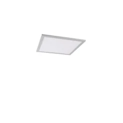 Modern LED-paneel staal 40 cm incl. LED - Liv