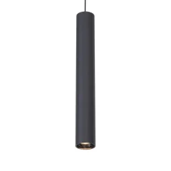 Modern railsysteem met 3 hanglampen zwart 1-fase - Magnetic Cassie