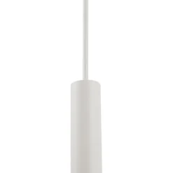 Modern railsysteem met 3 hanglampen wit 1-fase - Slimline Keno