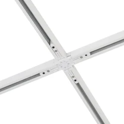 Modern railsysteem met 10 spots wit 1-fase - Slimline Uzzy