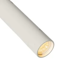 Modern railsysteem met 10 spots wit 1-fase - Slimline Uzzy