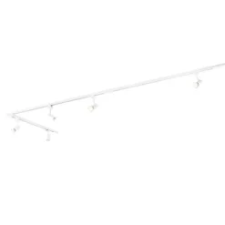Modern railsysteem met 5 spots wit 1-fase- Iconic Jeany