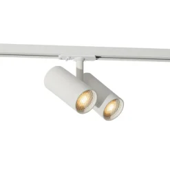 Modern railsysteem met 3 spots wit 1-fase- Iconic Scopio