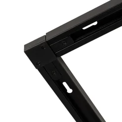 Modern railsysteem met 5 spots zwart goud 1-fase- Iconic Jeana