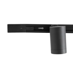 Modern railsysteem met 14 spots zwart 1-fase- Iconic Jeana