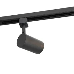 Modern railsysteem met 14 spots zwart 1-fase- Iconic Jeana