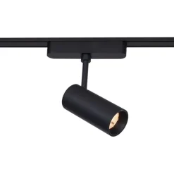 Modern railsysteem met 12 spots zwart 1-fase 600 cm - Magnetic Gert