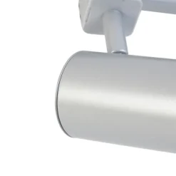 Modern railsysteem met 4 spots zilver 1-fase- Iconic Yade