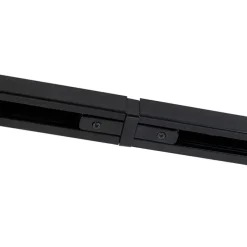 Modern railsysteem met 6 spots zwart 1-fase 300cm - Iconic Jeana