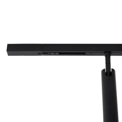 Modern railsysteem met 6 spots zwart 1-fase - Slimline Uzzy