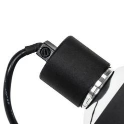 Modern railsysteem met 3 spots zwart 1-fase- Iconic Go