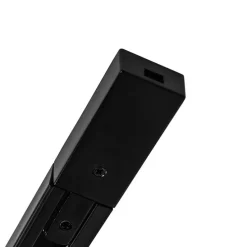 Modern railsysteem met 3 spots zwart 1-fase- Iconic Go