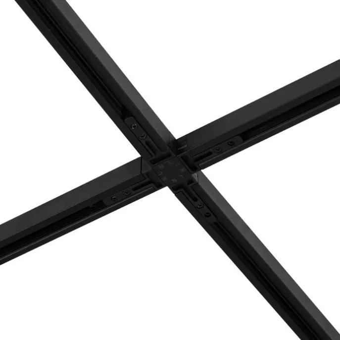 Modern railsysteem met 10 spots donker brons 1-fase - Slimline Uzzy