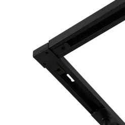 Modern railsysteem met 5 spots zwart 1-fase GU10 35mm - Iconic Jeana Luxe