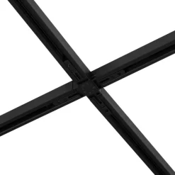 Modern railsysteem met 10 spots zwart 1-fase - Slimline Uzzy