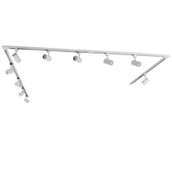 Modern railsysteem met 10 spots wit 1-fase- Iconic Jeana