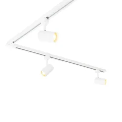 Modern railsysteem met 10 spots wit 1-fase- Iconic Jeana