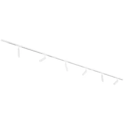 Modern railsysteem met 6 spots wit 1-fase - Slimline Uzzy