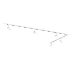 Modern railsysteem met 5 spots wit 1-fase- Iconic Jeana