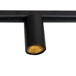 Modern railsysteem met 5 spots zwart 1-fase GU10 50mm - Iconic Ruby