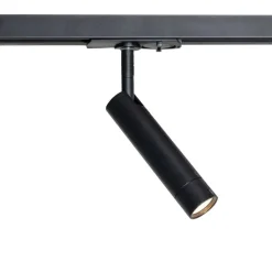 Modern railsysteem met 5 spots zwart 1-fase - Iconic Ivy