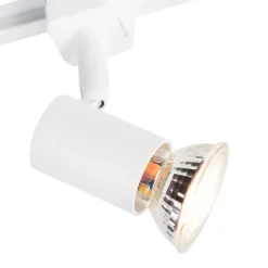 Modern railsysteem met 3 spots wit 1-fase- Iconic Jeany