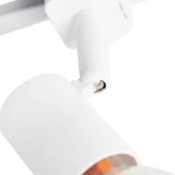 Modern railsysteem met 3 spots wit 1-fase- Iconic Jeany