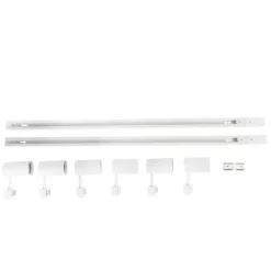 Modern railsysteem met 6 spots wit 1-fase 200cm - Iconic Jeana