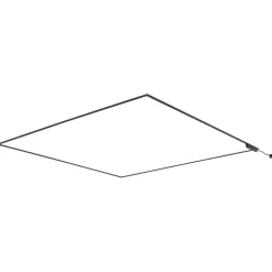 Modern railsysteem zwart 1-fase 800 cm - Magnetic
