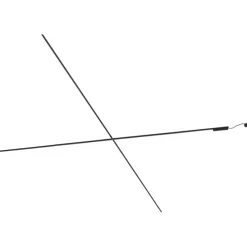 Modern railsysteem zwart 1-fase 800 cm - Magnetic