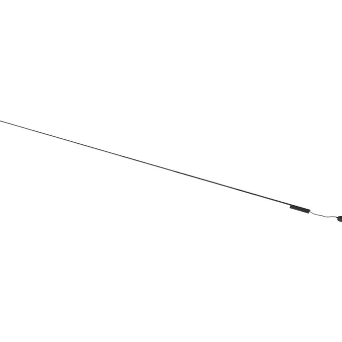 Modern railsysteem zwart 1-fase 600 cm - Magnetic