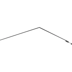 Modern railsysteem zwart 1-fase 400 cm - Magnetic