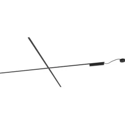 Modern railsysteem zwart 1-fase 400 cm - Magnetic