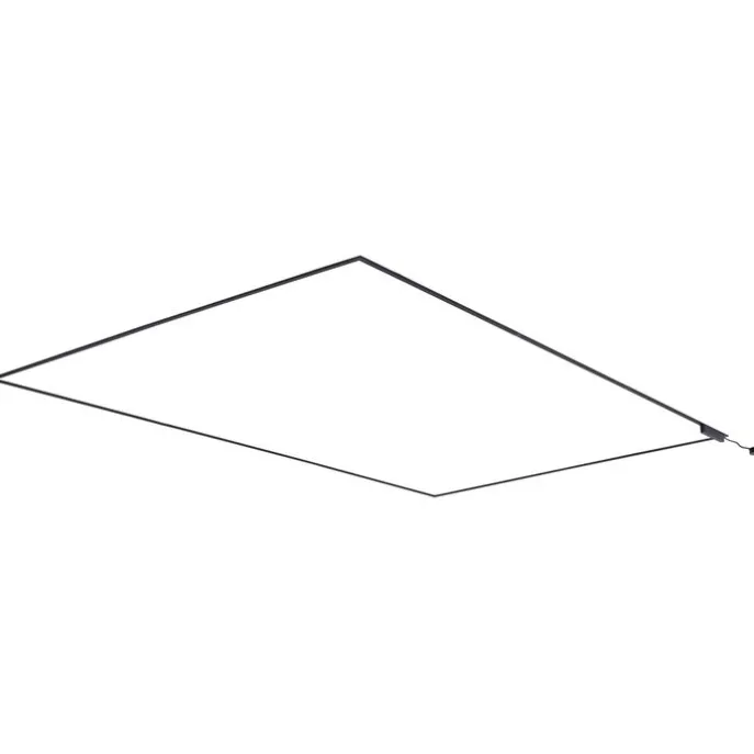 Modern railsysteem zwart 1-fase 1000 cm - Magnetic