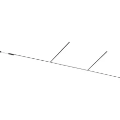 Modern railsysteem zwart 1-fase 1000 cm - Magnetic